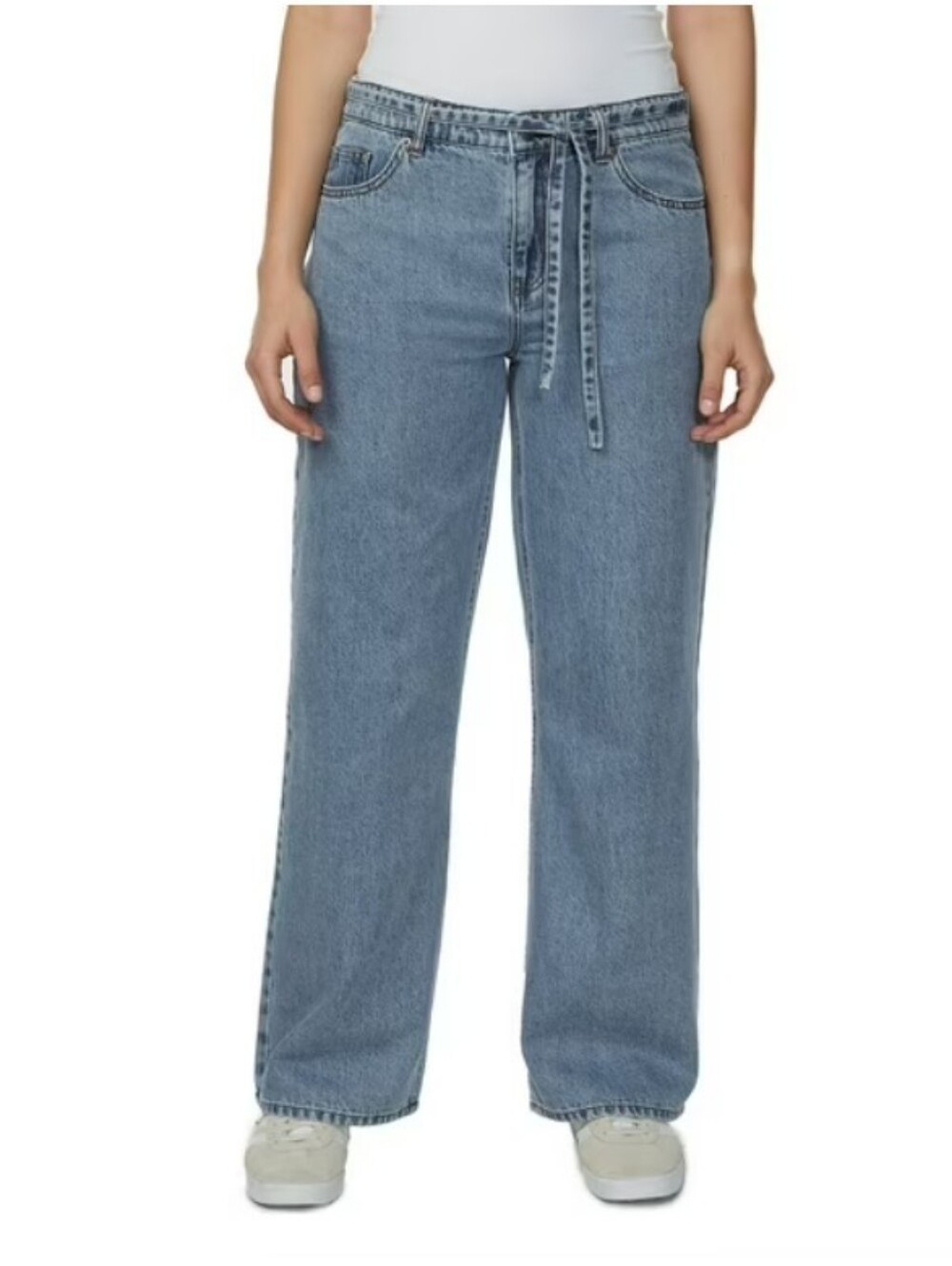 Buffalo Jeans Women's Wide Leg Belted Jeans NWT Size 10